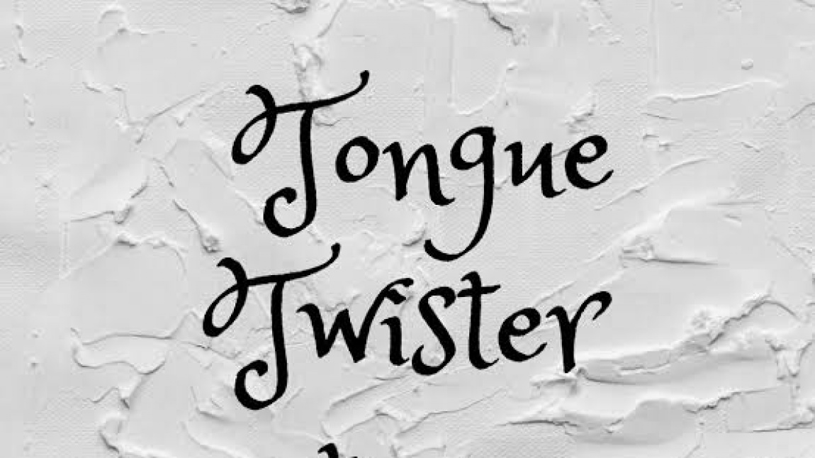 Tongue Twister Time